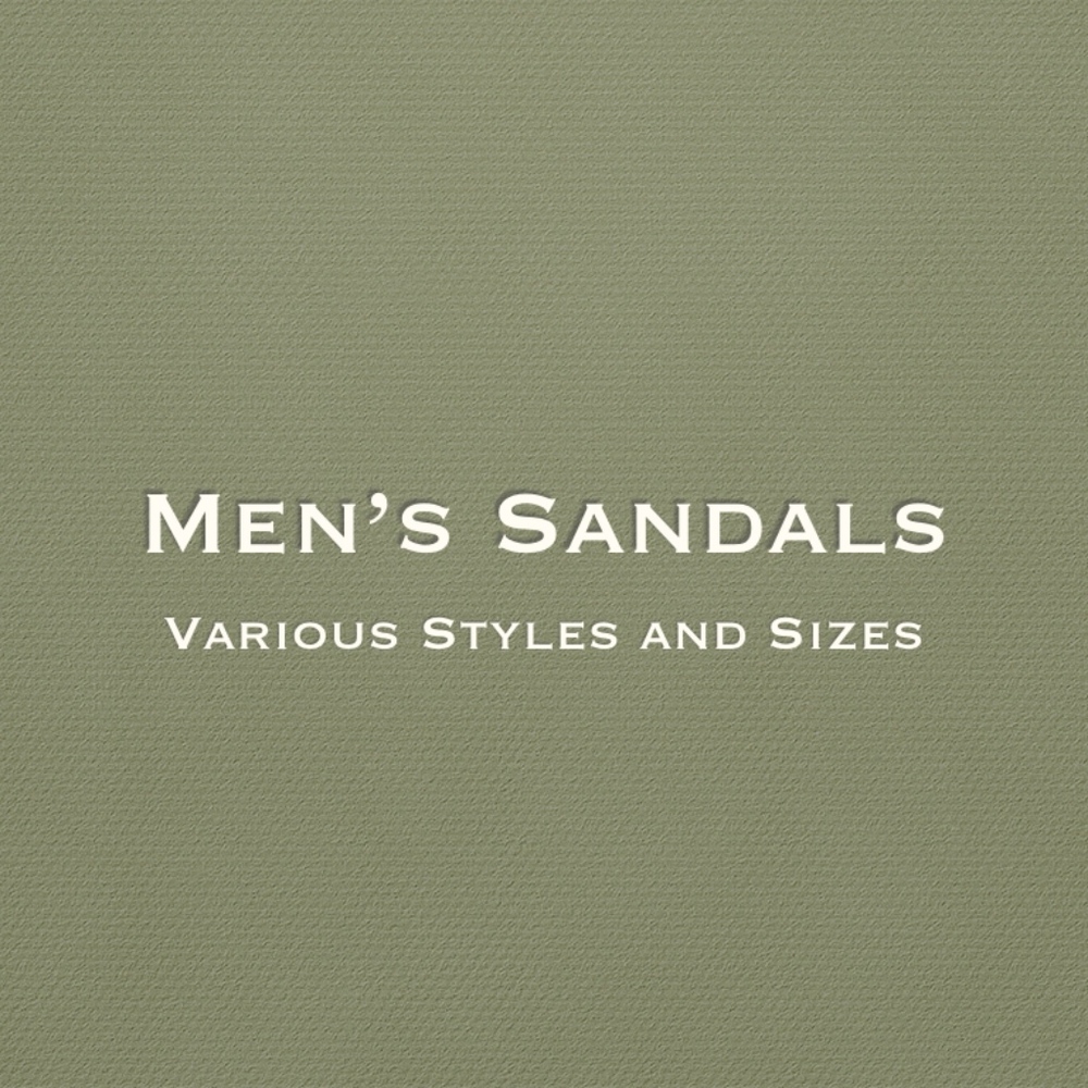 Brand New Men's Sandals